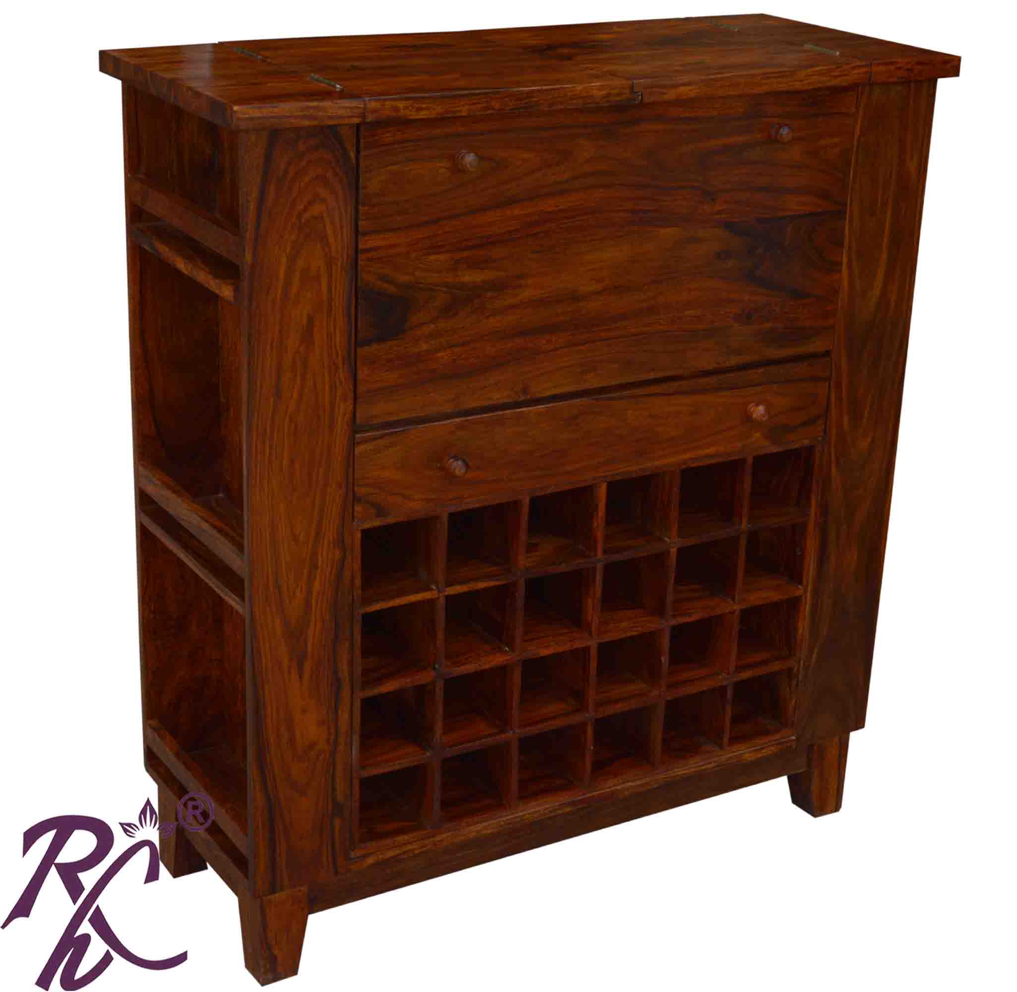 Solid Wood Durban Bar Unit