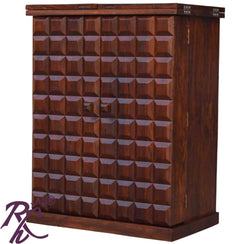 Solid Wood Bar Cabinet Cadbury Door Design