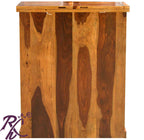 Solid Wood Wood Box Door Design Bar Cabinet