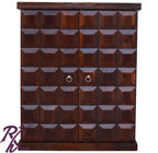Solid Wood Cadbury Door Design Bar cabinet