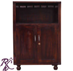 Solid Wood Bar Cabinet