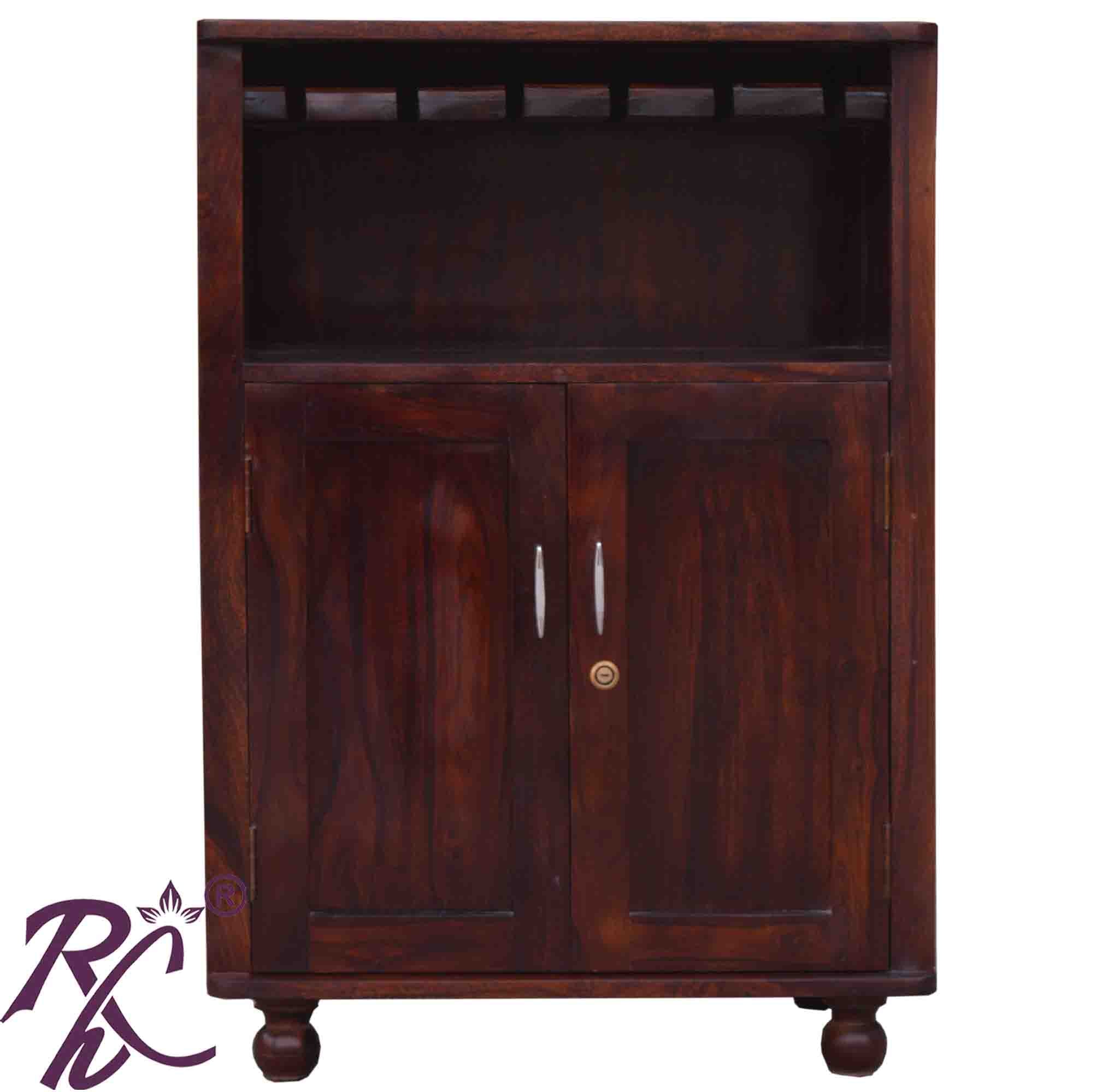 Solid Wood Bar Cabinet