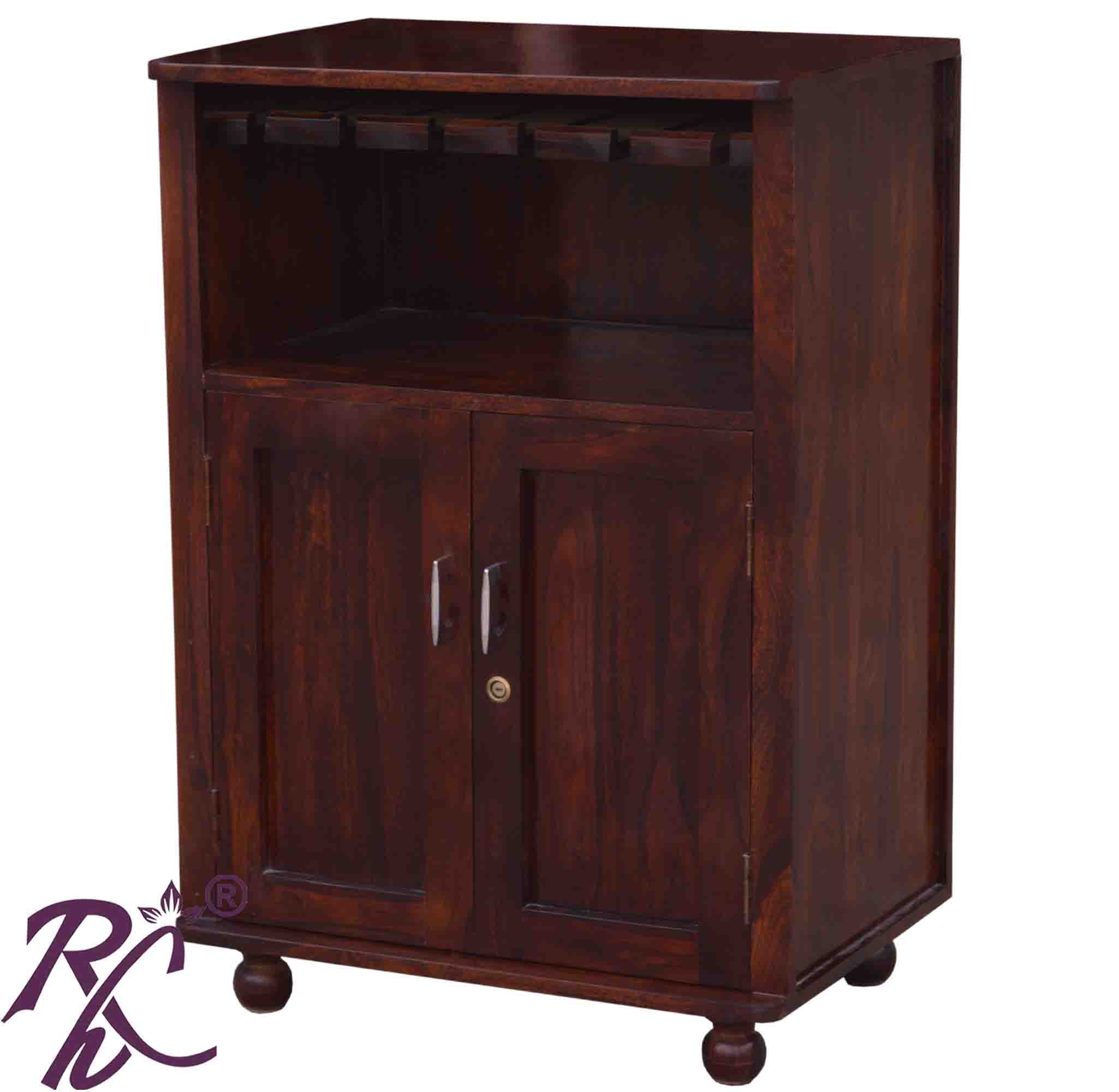 Solid Wood Bar Cabinet