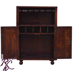 Solid Wood Bar Cabinet