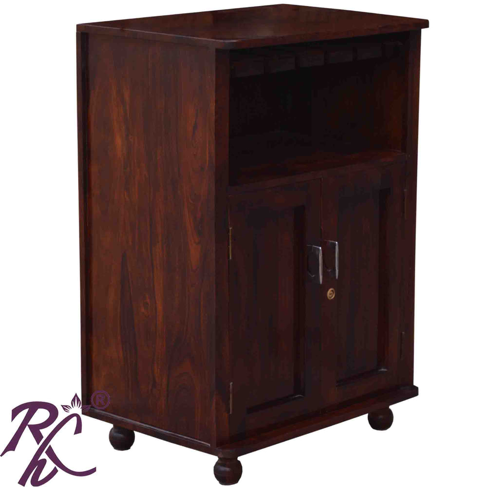 Solid Wood Bar Cabinet
