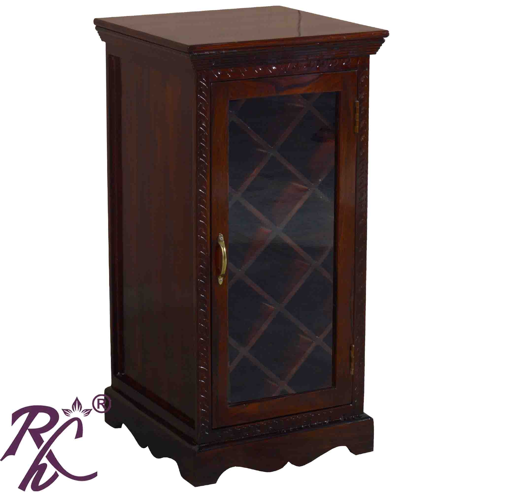 Solid Wood Bar Wine Bottle Rack