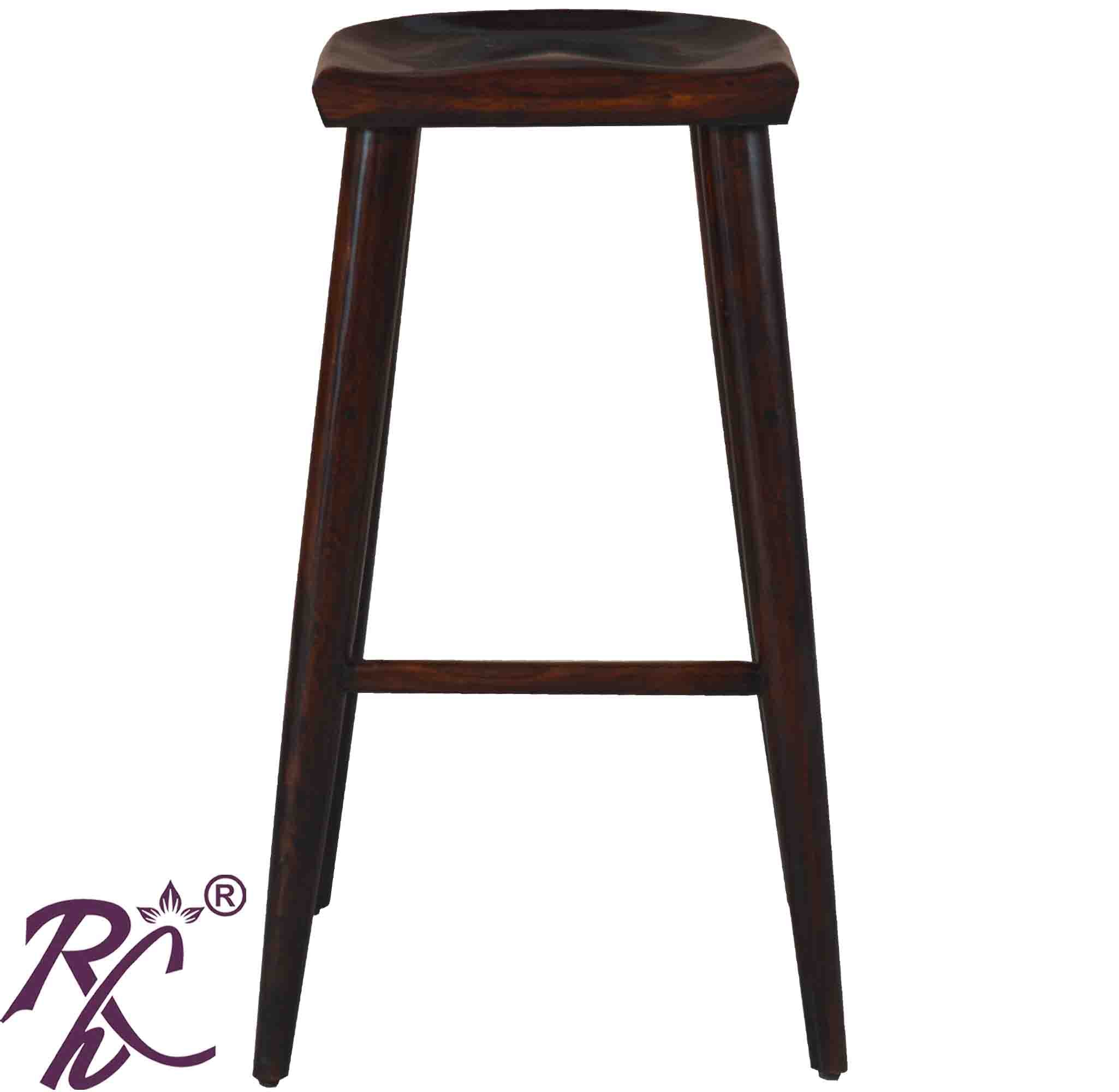 Solid Wood Bar Stool