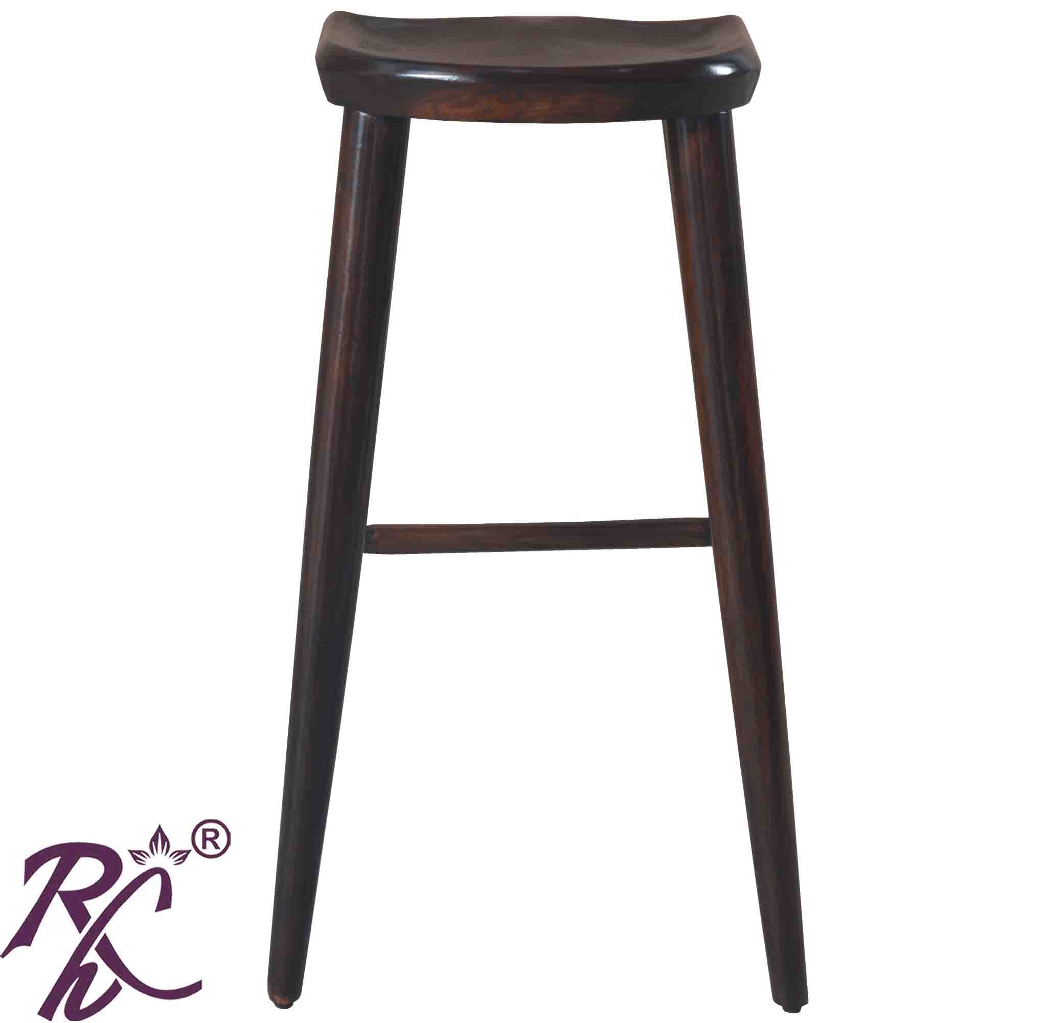 Solid Wood Bar Stool