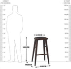 Solid Wood Bar Stool