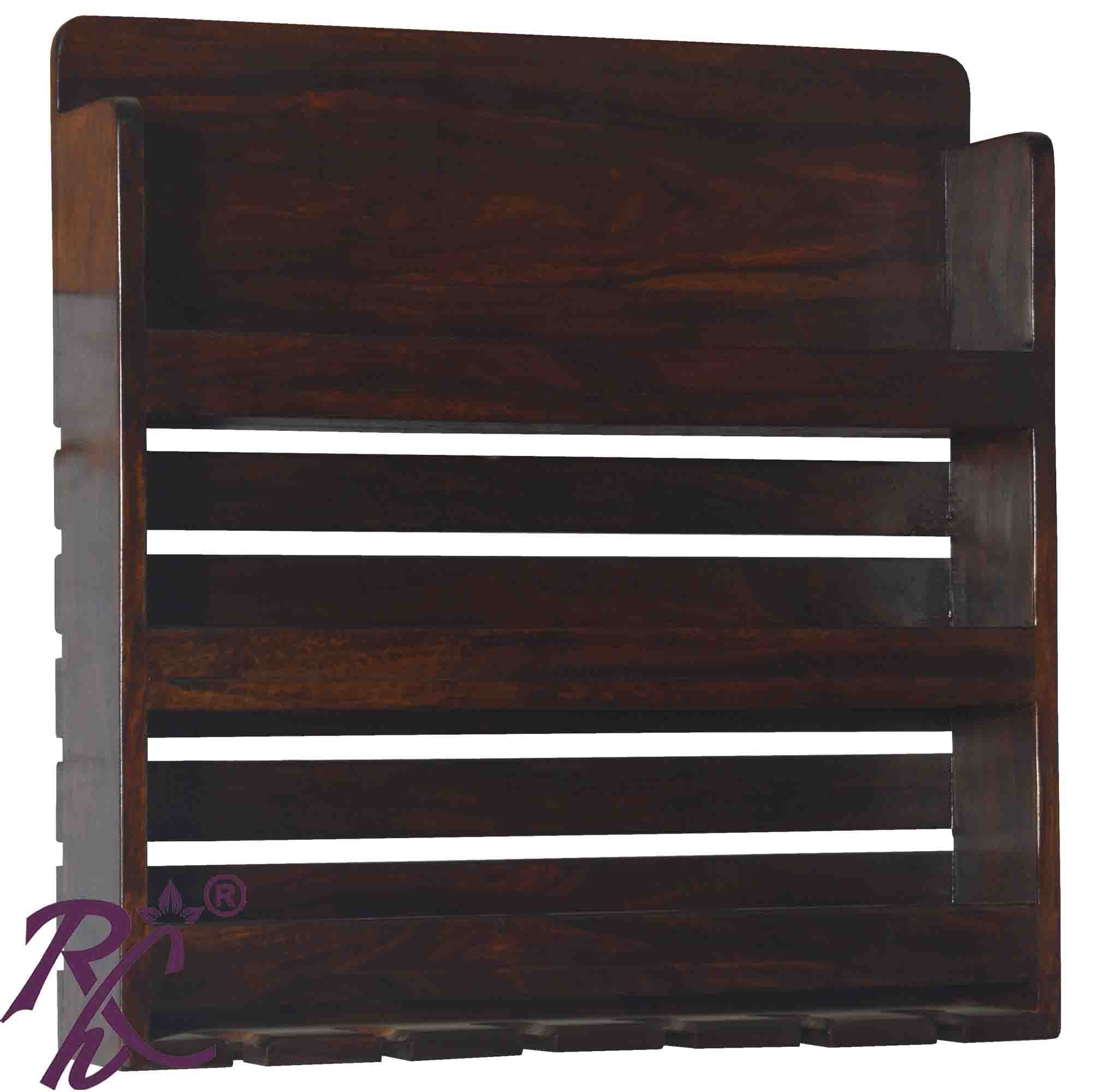 Solid Wood Wall Bar Shelf