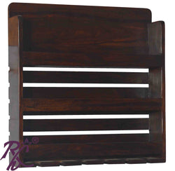 Solid Wood Wall Bar Shelf