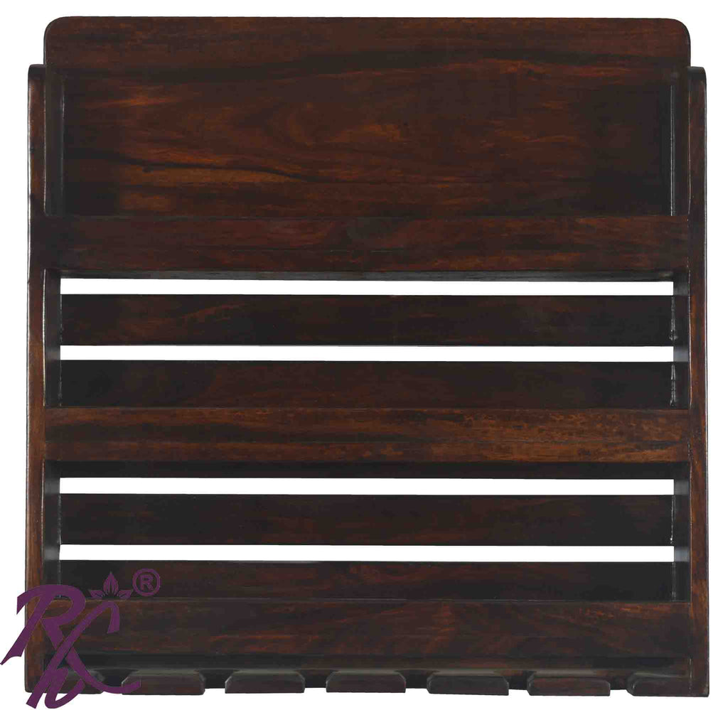 Solid Wood Wall Bar Shelf