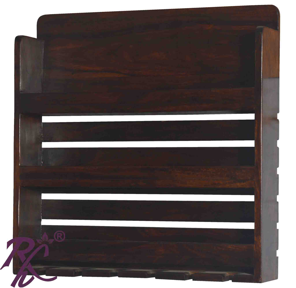 Solid Wood Wall Bar Shelf
