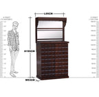 Solid Wood Cadbury Door Design Bar Counter