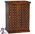 Solid Wood Small Wood Bakhra Bar Cabinet