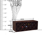 Solid Sheesham Wood Wine Bottle Rack