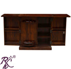 Solid Wood Cadbury Door Design Bar cabinet S