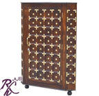 Solid Wood Corner Bar Cabinet