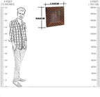 Solid Wood Jiksa Jali Design Wall Clock Small