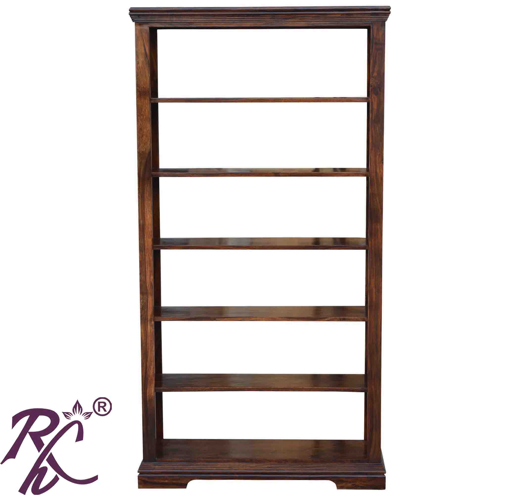 Solid Wood Open Book Rack Large - RAJ HANDICRAFT