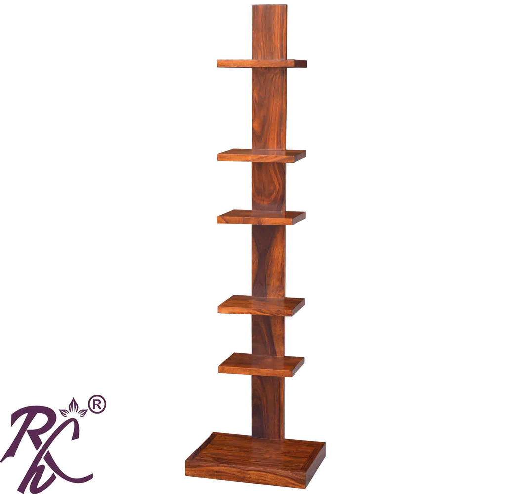 Solid Wood Book Shelf Stand