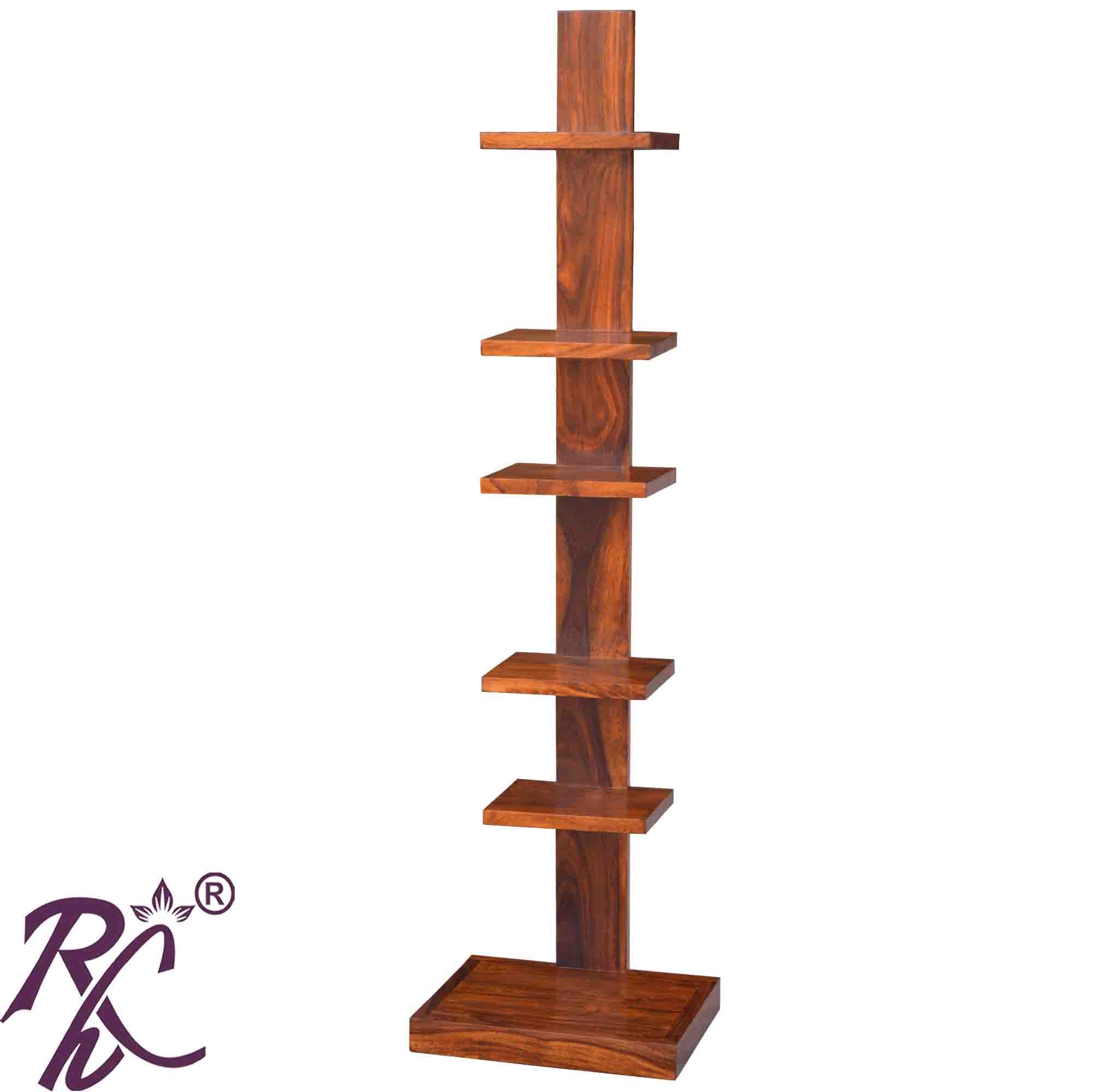 Solid Wood Book Shelf Stand