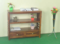 Solid Wood Open Book Shelf