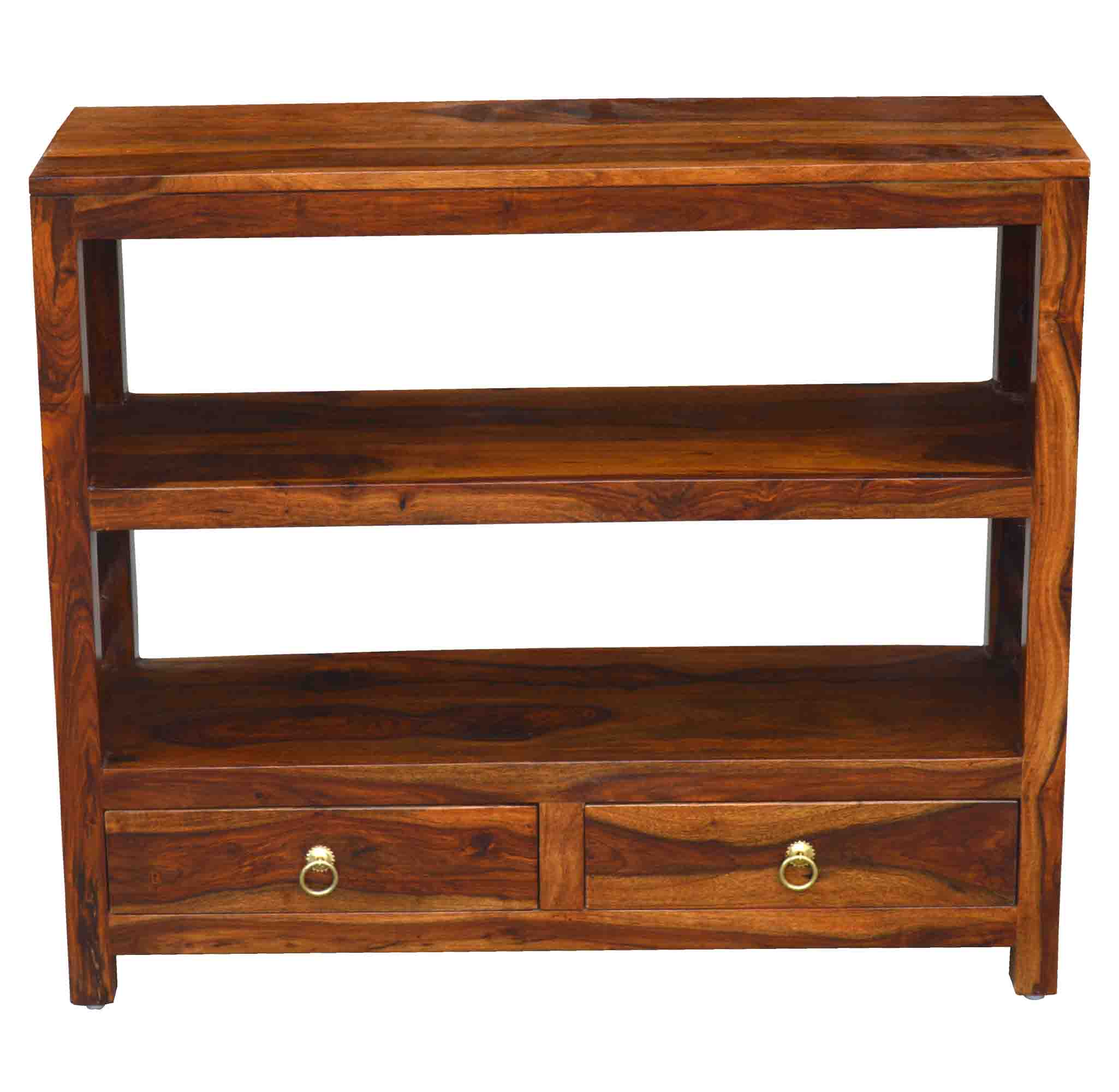 Solid Wood Open Book Shelf