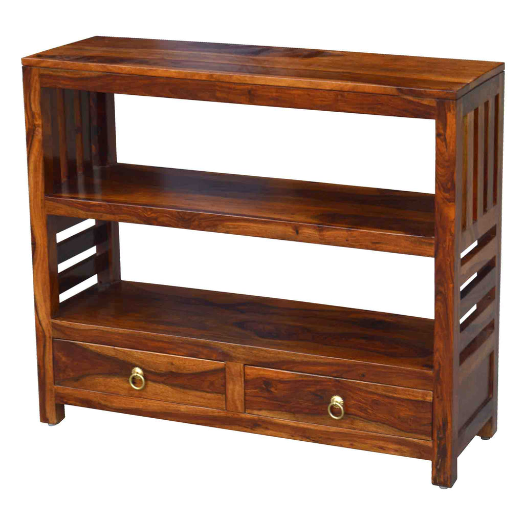 Solid Wood Open Book Shelf