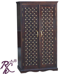 Solid Wooden Wood Bakhra 2 Doors Wardrobe