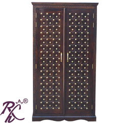 Solid Wooden Wood Bakhra 2 Doors Wardrobe