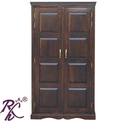 Solid Wooden Cabinet & Wardrobe 2 Doors