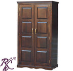Solid Wooden Cabinet & Wardrobe 2 Doors