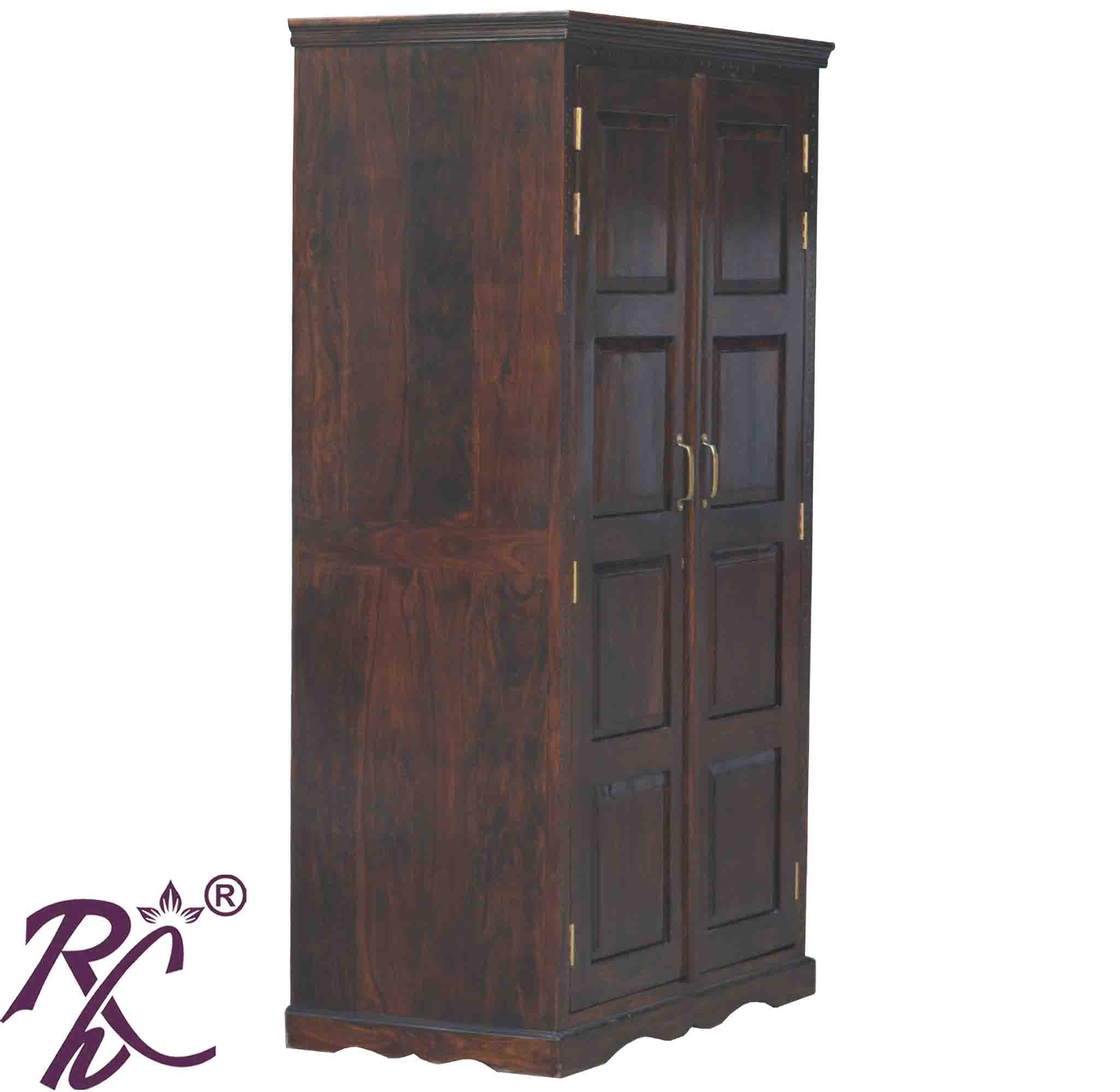 Solid Wooden Cabinet & Wardrobe 2 Doors