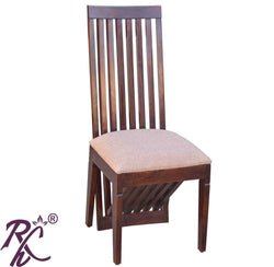 Solid wood High back Dining Chair  Set of ( 2 Pcs. )