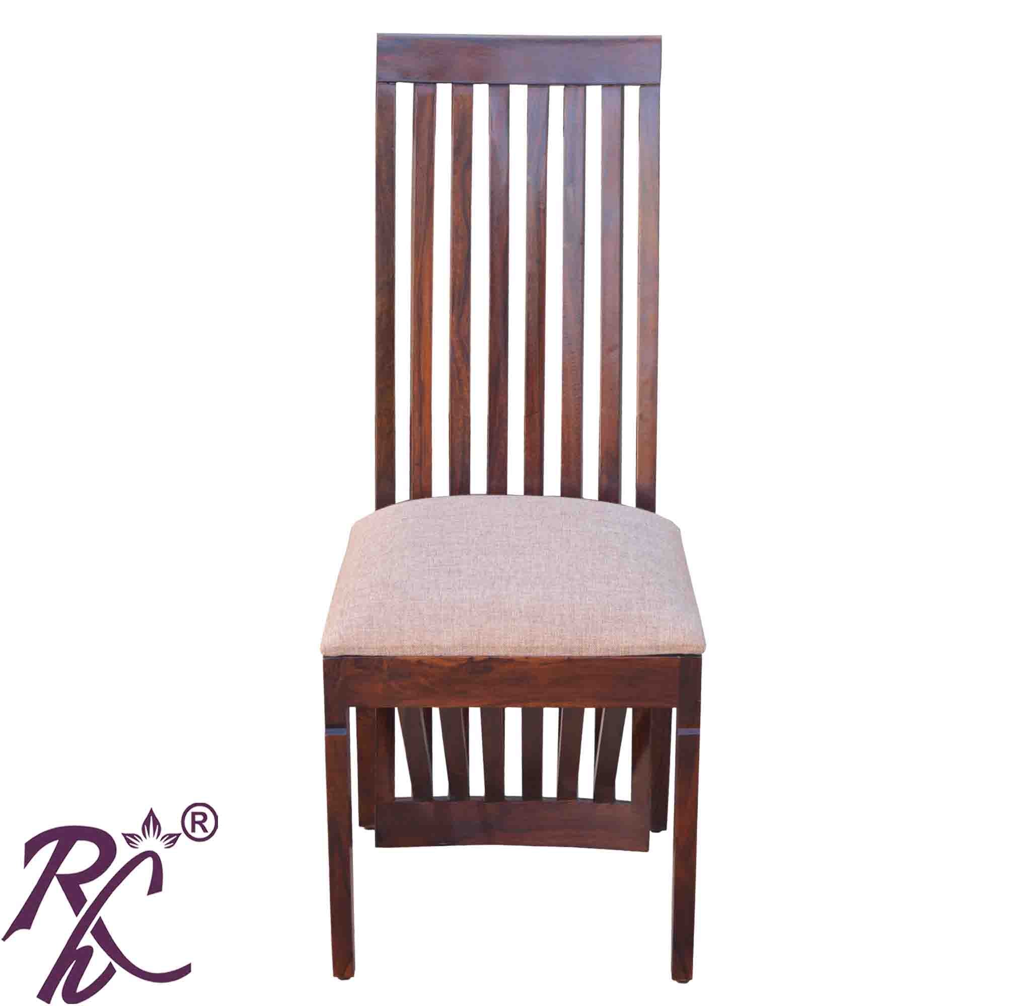 Solid wood High back Dining Chair Set of ( 2 Pcs. ) - RAJ HANDICRAFT