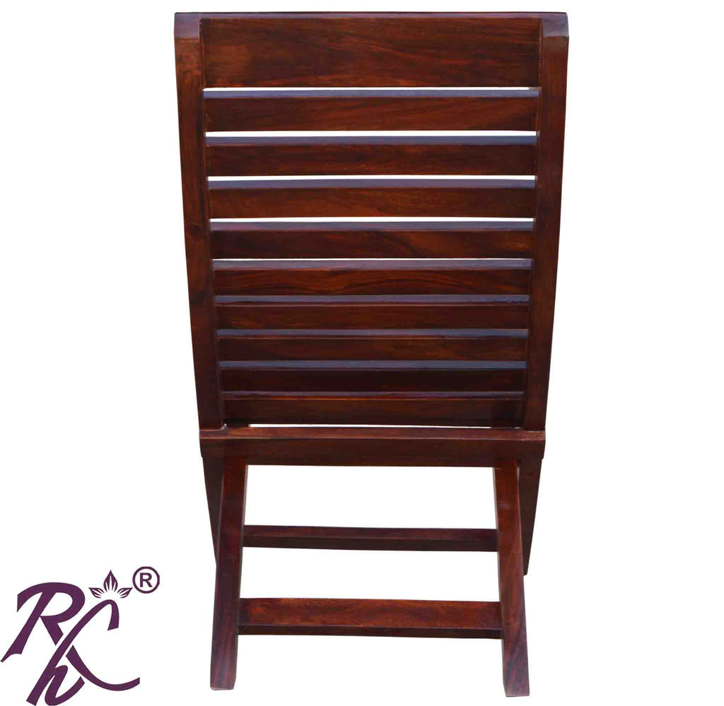 Solid Wood Folding Garden Chair set of (2 pieces)