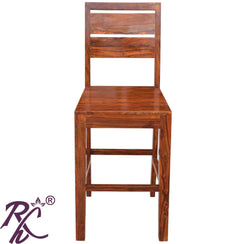Solid Wood Bar Chair Set of (2 Pieces)