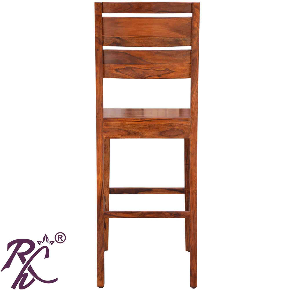 Solid Wood Bar Chair Set of (2 Pieces)