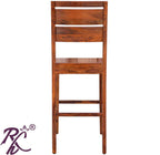 Solid Wood Bar Chair Set of (2 Pieces)