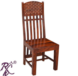 Solid Wood Jiksa Jali Design Dining Chair  Set of ( 2 Pcs. )