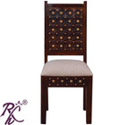 Solid Wood Wood Bakhra Design Dining Chair set of ( 2 Pcs. )