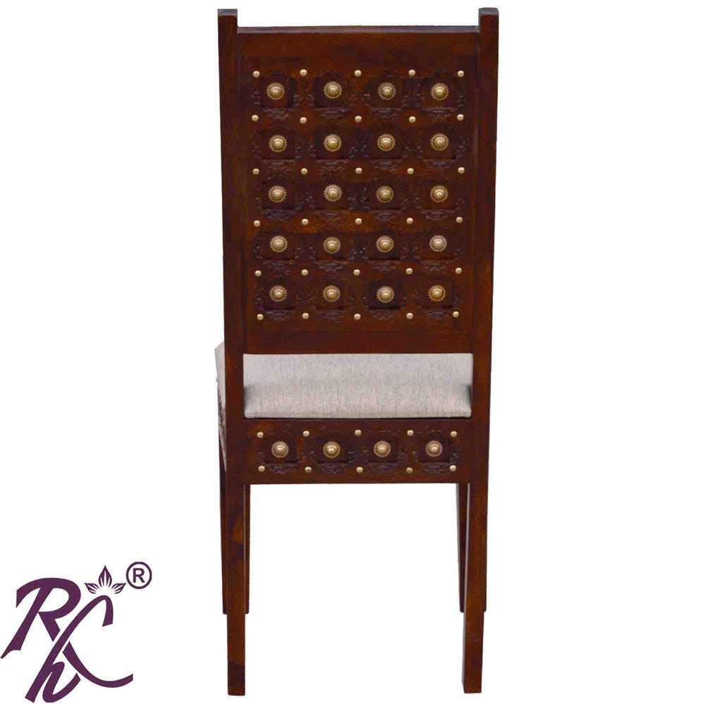 Solid Wood Wood Bakhra Design Dining Chair set of ( 2 Pcs. )