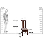 Solid Wood Chair Set of (2 Pieces) C