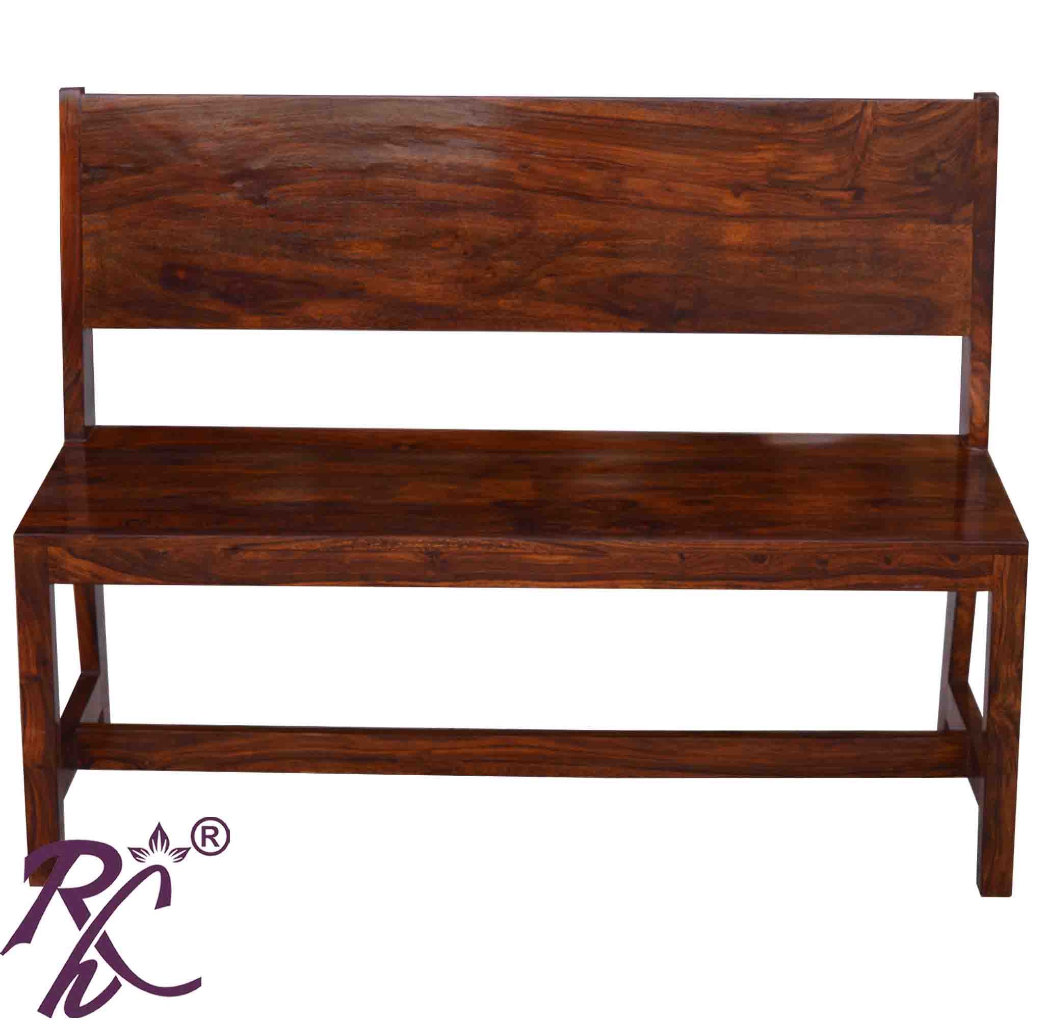 Solid Wood Garden Outdoor Bench set of ( 2 Pcs. ) - RAJ HANDICRAFT