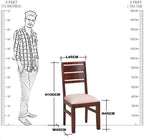 Wooden Romeo Chair Set of ( 2 Pcs. )