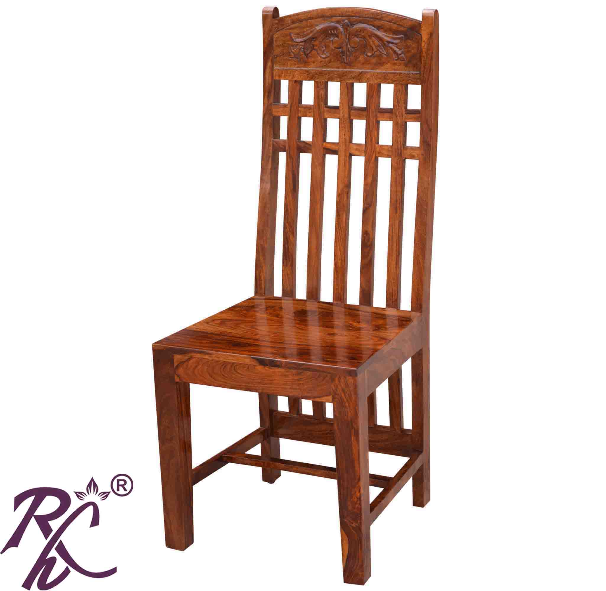 Solid Wood Wooden Carving Chair Set of ( 2 Pcs. )