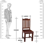 Solid Wooden Dining Chair Set of ( 2 pcs. )