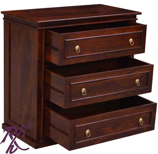 Solid Wood Chest of Drawers 3 - RAJ HANDICRAFT