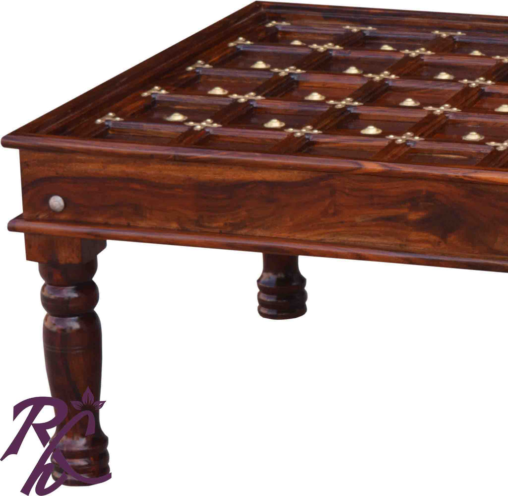 Solid Wood Small L+T Design Coffee Table